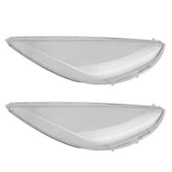 2X Car Right Headlight Shell Lamp Shade Transparent Cover Headlight Glass Headlight Lens Cover for 2 2007-2012