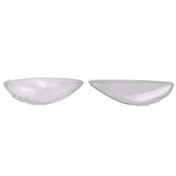 2X Car Right Headlight Shell Lamp Shade Transparent Cover Headlight Glass Headlight Lens Cover for 2 2007-2012