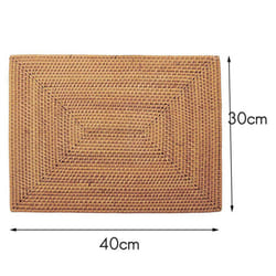4 Pcs Table Mats Non Rattan Placemats Dining Table Heat Resistant Woven Place Mats Insulation Heat Resistant Mats