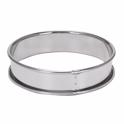4 Inch Muffin Rings Crumpet Rings, 50 Stainless Steel Muffin Rings Molds Double Rolled Tart Rings Round Tart Ring