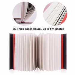 3X Photo Album Scrapbook Linen Art DIY Memory Book Thick Pages with Protective Film Save Images Permanently,