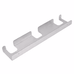 2X Pizza Shovel Wall Rack Brushed Stainless Steel Pizza Peel Rack Wall Mounted Hanger Heavy Duty Pizza Shovel Holder