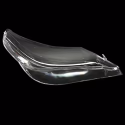 2x Car Headlight Lens Glass Lamp Cover Cover Lampshade Light Shell Product for E60 E61 2003-2010 Right and Left