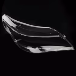 2x Car Headlight Lens Glass Lamp Cover Cover Lampshade Light Shell Product for E60 E61 2003-2010 Right and Left