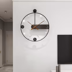 Large Wall Clocks for Living Room Decoration Modern Wall Clock for Home Kitchen Bedroom Decorative Silent Wall