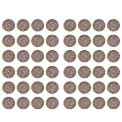 Round Woven Paper Fiber Placemats Decor 15" Set of 12