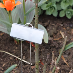 25 Packs Metal Plant Labels Signs for Garden Flowers Potted Plants