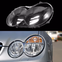 Car Front Right Headlight Lens Cover Transparent Lampshade Glass Lamp Cover Caps for W209 CLK 2003-2006