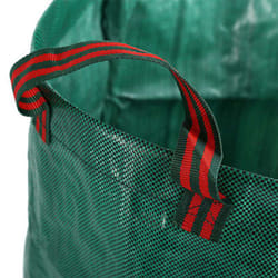 6X 270L Garden Waste Bag Strong Waterproof Heavy Duty Reusable Foldable Rubbish Grass Sack