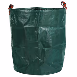 6X 270L Garden Waste Bag Strong Waterproof Heavy Duty Reusable Foldable Rubbish Grass Sack