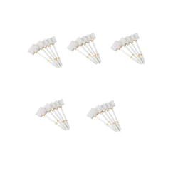 Planting Tools 250 Pcs Bonsai Plastic Plant Labels Garden Labels -Type Upturned Garden Tags Markers White