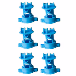 300Pcs Electric Fence Wire Insulators Pulse Electronic Fencing Accessories Middle Pole Insulator
