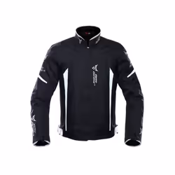 Waterproof Motorcycle Jacket Moto Jacket +Pants Riding Racing Motorbike Clothing Moto Suit for 4 Season - 1702-White Jacket,  ...