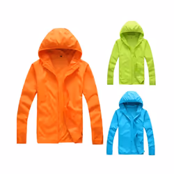 Quick Dry Skin Coat Sunscreen Waterproof UV Women thin Army Outwear Ultra-Light Windbreake Jacket Women Men Windproof Coat Jacke - A4  Lake Blue, M
