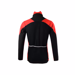Men Fleece Thermal  Winter Cycling Jacket Windproof Waterproof MTB Coat Bike Jerseys Bicycle Clothing Warm Up Reflective - 15F orange, M
