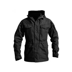 M65 Tactical Waterproof Windbreaker Hiking Camping Jackets Outdoor Hoodie Sports Coat Men High Quality Multi-pocket Jackets - Black, XL