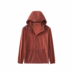 Summer Men Skin Coats Ultr-Light Outdoor Sun Protection UPF40+ UV Proof Casual Thin Jacket Hooded Sunbreaker Solid Clothing - ...