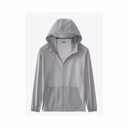 Summer Men Skin Coats Ultr-Light Outdoor Sun Protection UPF40+ UV Proof Casual Thin Jacket Hooded Sunbreaker Solid Clothing - ...