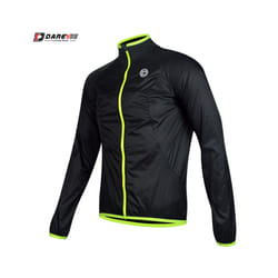 Man Cycling Jacket  Soft New Waterproof Windproof Woemn Cycling Long Sleeve Jacket Water Resistance Cycling Jacket - Black, Asian-3XL