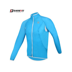Man Cycling Jacket  Soft New Waterproof Windproof Woemn Cycling Long Sleeve Jacket Water Resistance Cycling Jacket - Blue, Asian-M