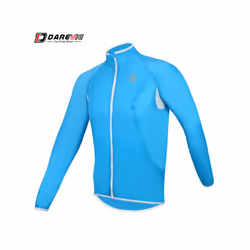 Man Cycling Jacket Soft New Waterproof Windproof Woemn Cycling Long Sleeve Jacket Water Resistance Cycling Jacket - Blue, As ...
