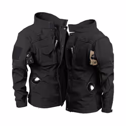 Military Fleece Warm Sets Men Shark Skin Soft Shell Tactical Jacket+Army Cargo Pant 2 Pcs Suits Outdoor Windproof Waterproof - Green set, 3XL 85-95kg