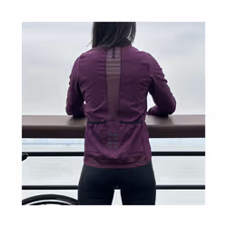 ) Ultra-Light Rainproof Windbreaker Breathable Waterproof Windproof Protective Coat For Outdoor Cycling Jackets Women Ve - Purple jacket, EU L (ASIA XL