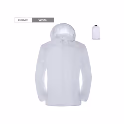 Camping Rain Jacket Men Women Waterproof Sun Protection Clothing Fishing Hunting Clothes Quick Dry Skin Windbreaker With Pock ...