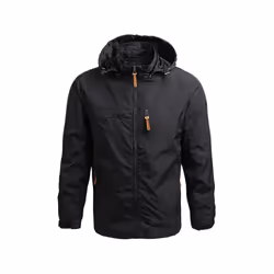 Men Windbreaker Winter Waterproof Camping Jacket Hooded Zip-Up Military Jackets Coat Man Softshell Field Jacket Work Outwear - army green, 7XL