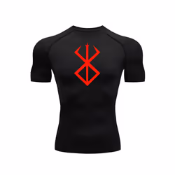Compression Long Sleeve Shirt Men's Running T-Shirt Sun Protection Second Skin Gym Sweat Sports Top Black Workout Sportswear  ...