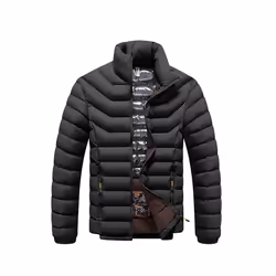 Winter New Men Fashion Warm Jacket Coat Solid Thick Windproof Outwear Autumn Mens Casual Waterproof Parkas Jacket Coat Male - ...