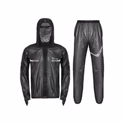 Cycling Raincoat Waterproof Breathable Cycling Jacket Reflective Clothing Men Sports MTB Bike Raincoat Ciclismo - Black suit, ...