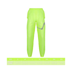 Cycling Raincoat Waterproof Breathable Cycling Jacket Reflective Clothing Men Sports MTB Bike Raincoat Ciclismo - Green pants, S