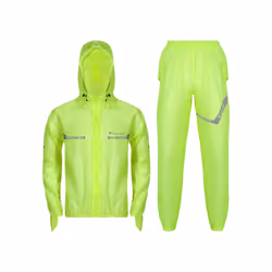 Cycling Raincoat Waterproof Breathable Cycling Jacket Reflective Clothing Men Sports MTB Bike Raincoat Ciclismo - Green suit, ...