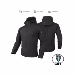 Tactical Jacket Fleece Winter Men Hiking Jackets Windbreaker Waterproof Soft Shell Jacket Motorcycle Camping Fishing Clothing ...
