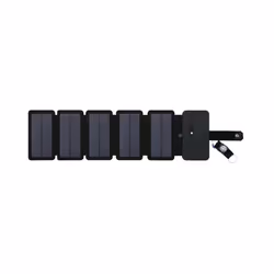 Outdoor Multifunctional Portable Solar Charging Panel with Foldable 5V 1A USB Output Device, Emergency Power Supply for - 5 T ...