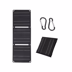 30W/40W 5V Portable Battery Phone Charger Foldable Solar Power Bank Solar Panel Chargers for Cell Phone Power Banks Flashlight - Yellow 3 fold