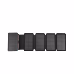 Portable 20000mAh Solar Power Bank Folding Foldable Solar Panel Solar Charger External Battery Solar Powerbank For Mobile - B ...