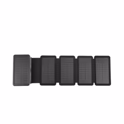 Portable 20000mAh Solar Power Bank Folding Foldable Solar Panel Solar Charger External Battery Solar Powerbank For Mobile - B ...