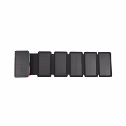 Portable 20000mAh Solar Power Bank Folding Foldable Solar Panel Solar Charger External Battery Solar Powerbank For Mobile - R ...