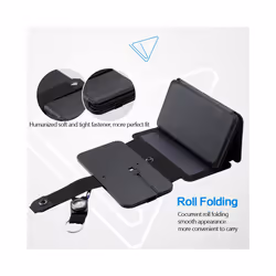 10W Solar Cells Charger Foldable Waterproof Solar Charger 5V 2A Fast Charge Portable Solar Panel Charger for Smartphones - 5 solar panels