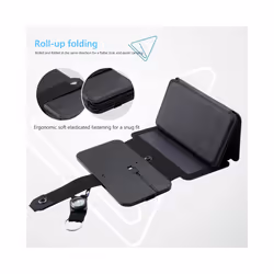 80/20W Foldable Solar Panel Portable USB 5V Waterproof 5-panels Solar Cell Outdoor Mobile Power Battery Charger for Phone - 20W USB 5V 5 Panel