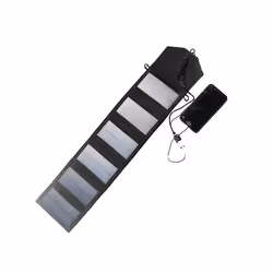 9W 12W 15W 18W 25W Foldable Solar Panel Charger Mobile Power Bank Photovoltaic Plate USB 5V Outdoor Emergency Power Supply - ...
