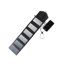 9W 12W 15W 18W 25W Foldable Solar Panel  Charger Mobile Power Bank Photovoltaic Plate USB 5V Outdoor Emergency Power Supply - 6 folded18W