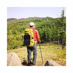 50W ETFE Folding Solar Panel Portable Solar Energy Power Bank High Efficiency Solar Cell Solar Charger for Phone Hiking - 15W 2 fold