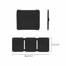 ETFE Foldable Solar Panel 9V 30W For Iphone Phone Power Bank Solar USB Portable Solar Charger Camping Outdoor Hiking Waterpro ...
