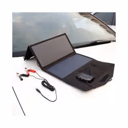 Solar Charger 5V / 18V Foldable solarpanel With USB Port, 21W Home Backup / Outdoor Emergency Power for all phones - 5V10W