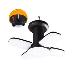 Outdoor Lighting LED Leaf Camping Lamp Hung Emergency Solar USB Rechargeable Tent Camping Lights Fishing Travel Lanterns - B-USB Rechargeable