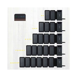 Wireless Power Bank 12000mAh Foldable Solar Charger Powerbank Portable External Battery Pack for iphone 11 12 X Xiaomi Poverbank - 3pc Solar panels