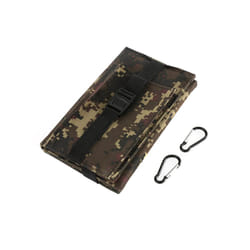 20W Foldable Solar Panel Charger Waterproof Solar Plate 5V USB Safe Charge Cell Solar Phone Charger for Outdoor Camping - Army Green